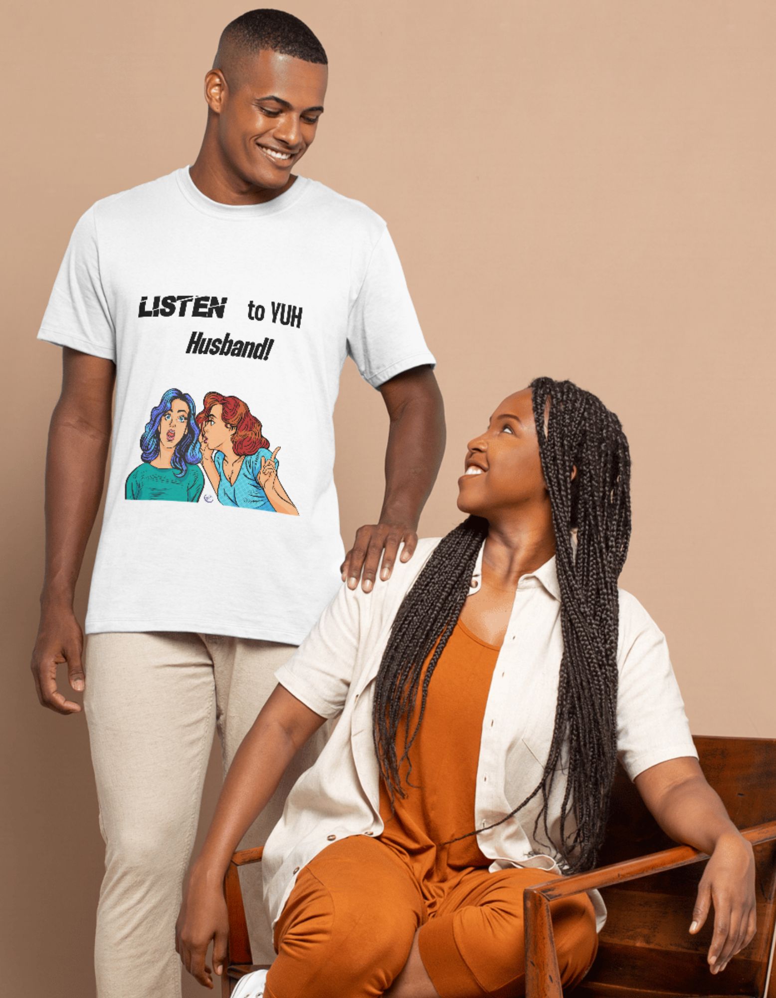 listen to yuh husband mockup